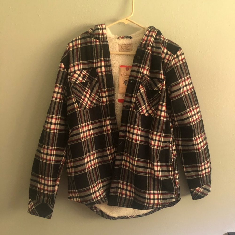 Sherpa body lined Flannel (super soft) medium